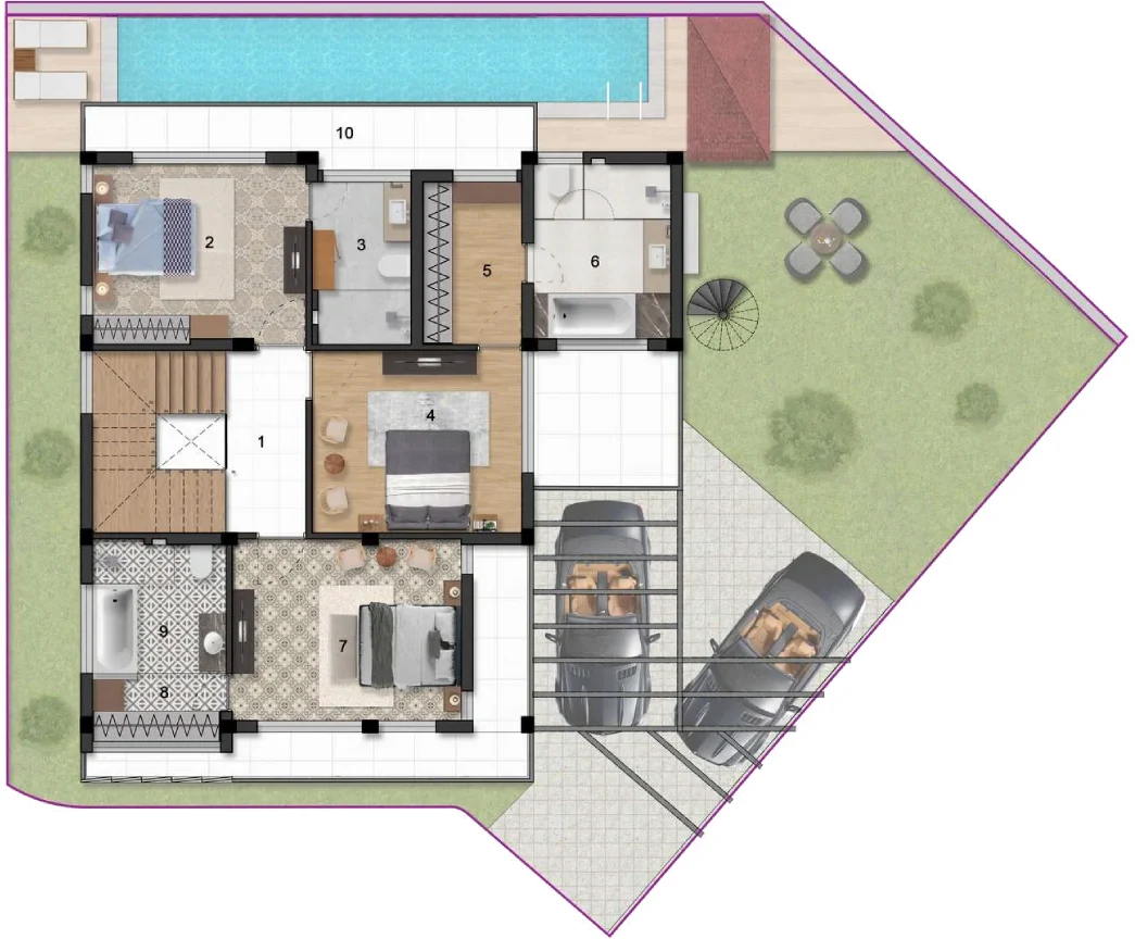 Emaar Grand Polo ground floor plan